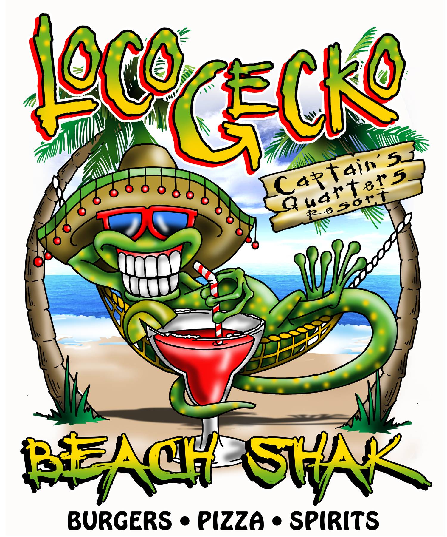Loco Gecko - Captain’s Quarters Location