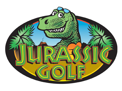 Jurassic Golf Logo