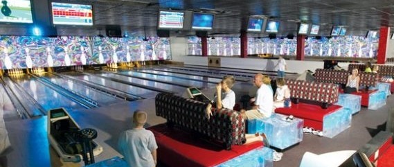 Bowling Alley at Captain's Quarters