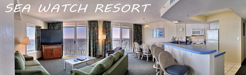 Sea Watch Resort 3 Bedroom Condo in Myrtle Beach, SC