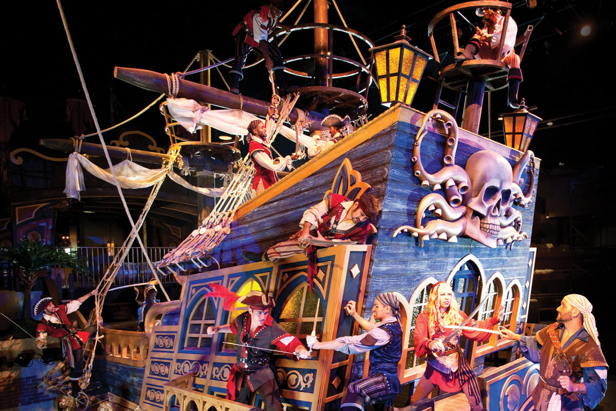 pirate's voyage dinner show
