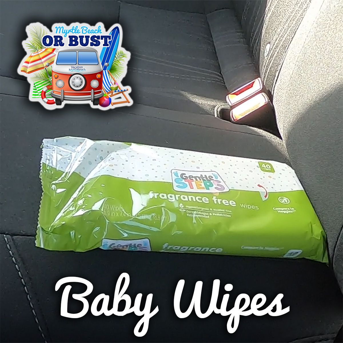 Road Trip Hack: Baby Wipes