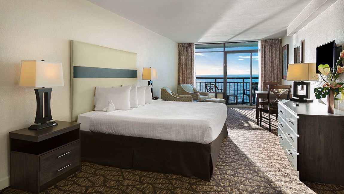 landmark resort oceanfront penthouse master bedroom