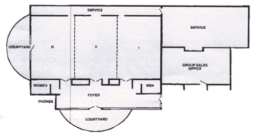 Water Oaks Conference Center Diagram