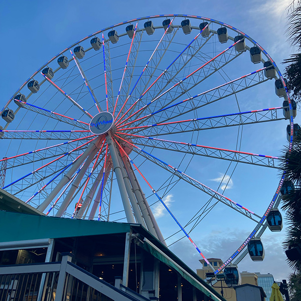 Skywheel looking up