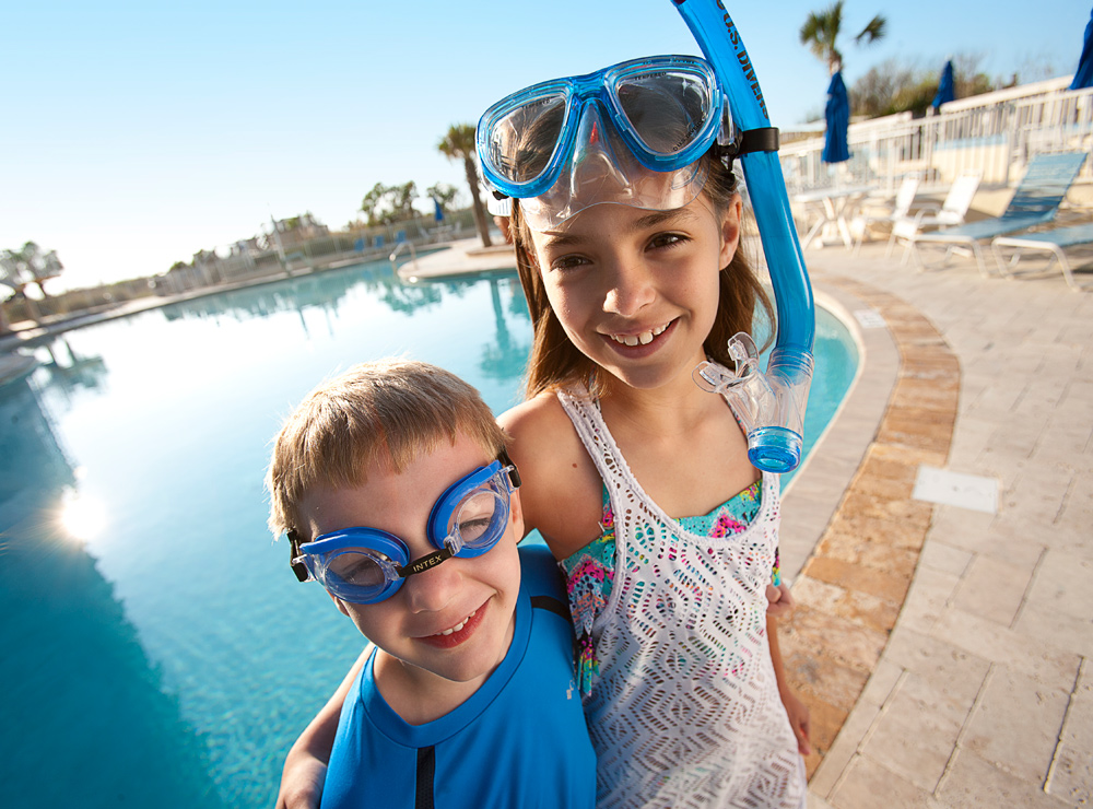 Family at Sea Watch Resort