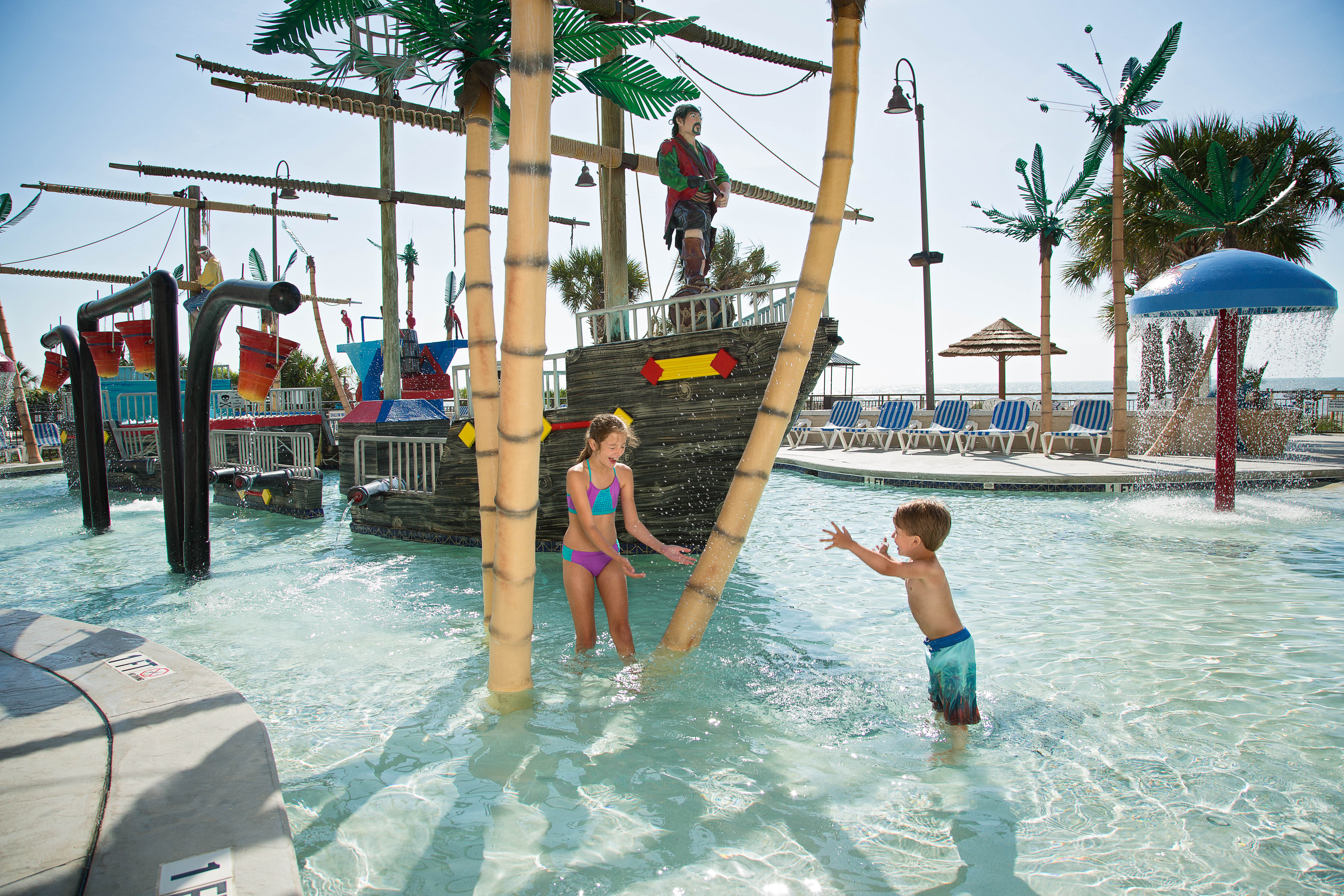 captain's quarters kids' waterpark