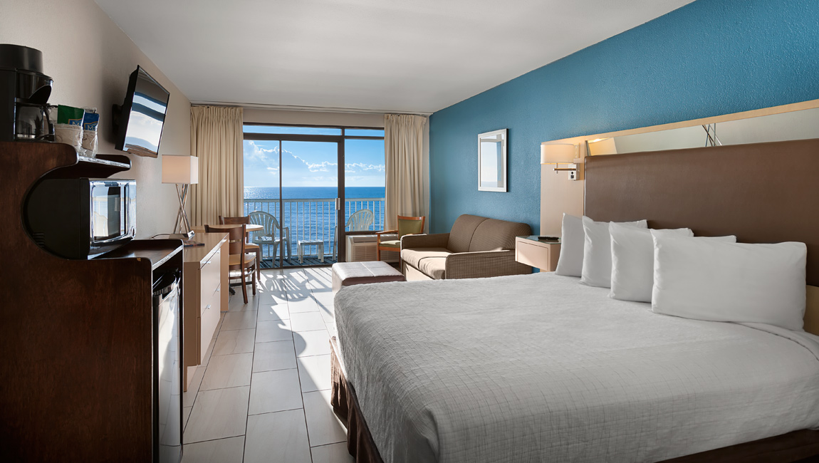 captain's quarters oceanfront king studio