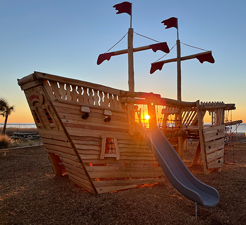 Gardens by the Sea Park, Myrtle Beach Ship Playground