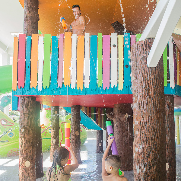 crown reef resort waterpark treehouse